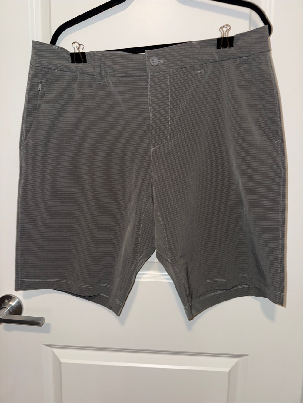 Men's Hybrid Performance Shorts — Gray